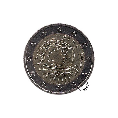 Irlanda - 2015 - 2€ 30° Bandiera