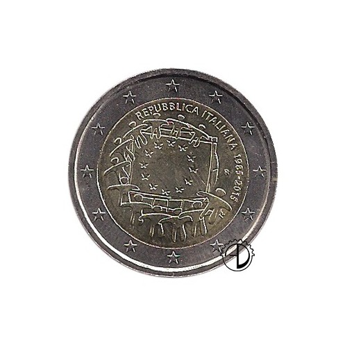 Italia - 2015 - 2€ 30° Bandiera