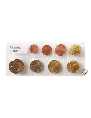 Lituania - 2015 - Serie Sciolta 8 v.