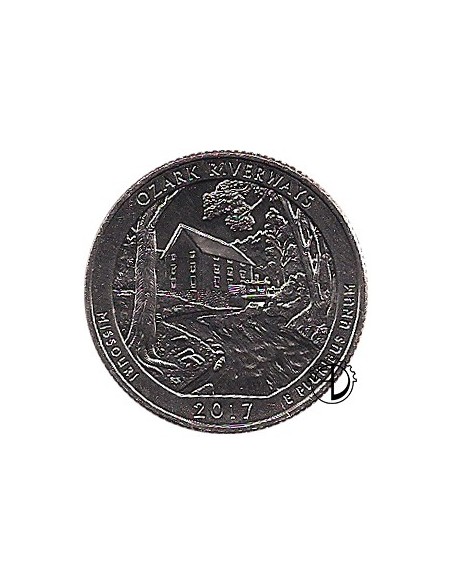 USA 1/4$ 2017 Ozark Riverways
