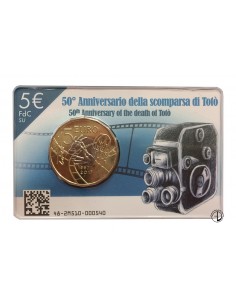 Italia - 2017 - 5€ Totò 2