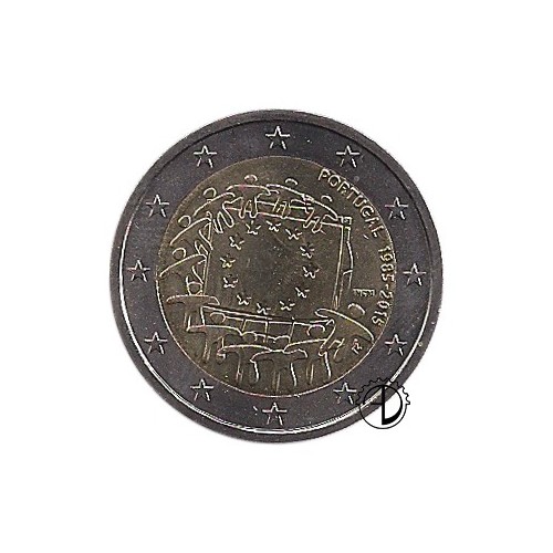 Portogallo - 2015 - 2€ 30° Bandiera