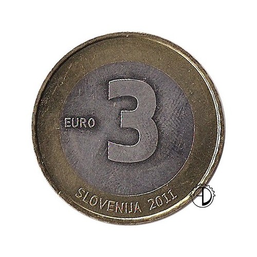 Slovenia - 2011 - 3€ Repubblica