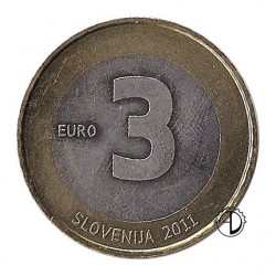 Slovenia - 2011 - 3€ Repubblica