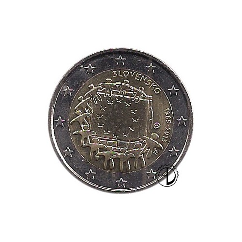 Slovacchia - 2015 - 2€ 30° Bandiera