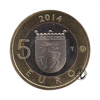 Finlandia - 2014 - 5€ Aland: Aquila di Mare 2