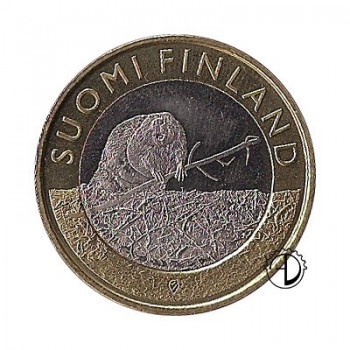 Finlandia - 2015 - 5€ Satakunta: Castoro