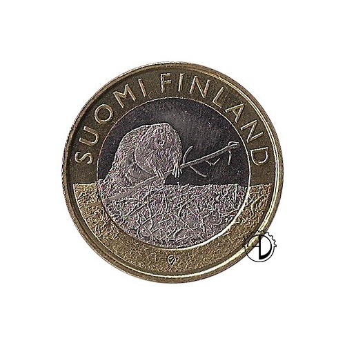 Finlandia - 2015 - 5€ Satakunta: Castoro