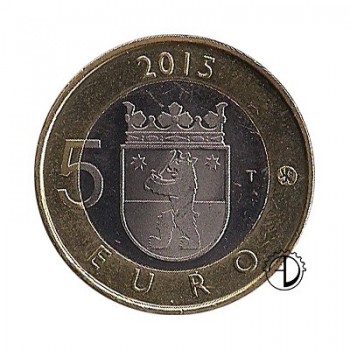 Finlandia - 2015 - 5€ Satakunta: Castoro 2