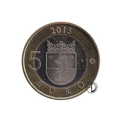 Finlandia - 2015 - 5€ Satakunta: Castoro