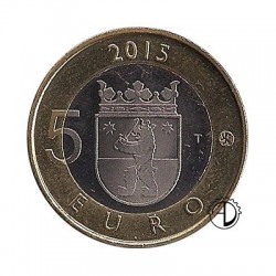 Finlandia - 2015 - 5€ Satakunta: Castoro