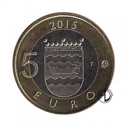 Finlandia - 2015 - 5€ Uusimaa: Riccio