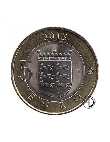 Finlandia - 2015 - 5€ Ostrobothnia - Ermellino