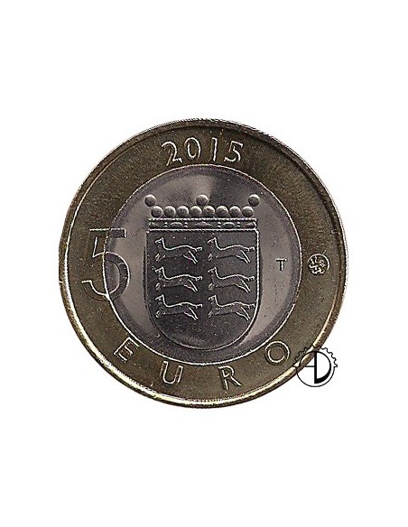 Finlandia - 2015 - 5€ Ostrobothnia - Ermellino