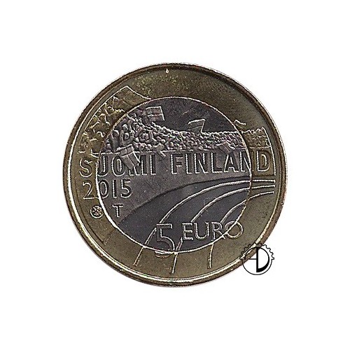 Finlandia - 2015 - 5€ Pattinaggio Artistico