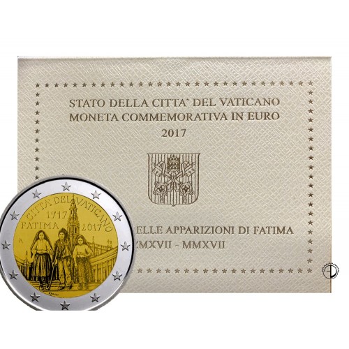 Vaticano - 2017 - 2€ Fatima