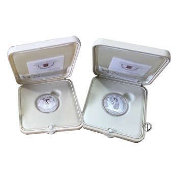 Vaticano - 2017 - 5€ + 10€ Argento PROOF 2