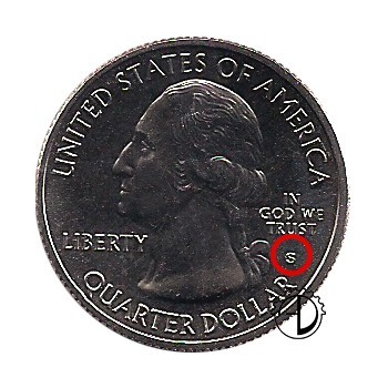USA 1/4$ 2016 Shawnee 2