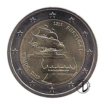 Portogallo - 2015 - 2€ Timor