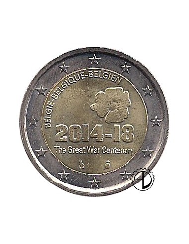 Belgio - 2014 - 2€ 1° Guerra Mondiale