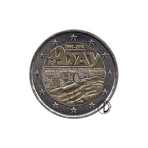 Francia - 2014 - 2€ D-Day