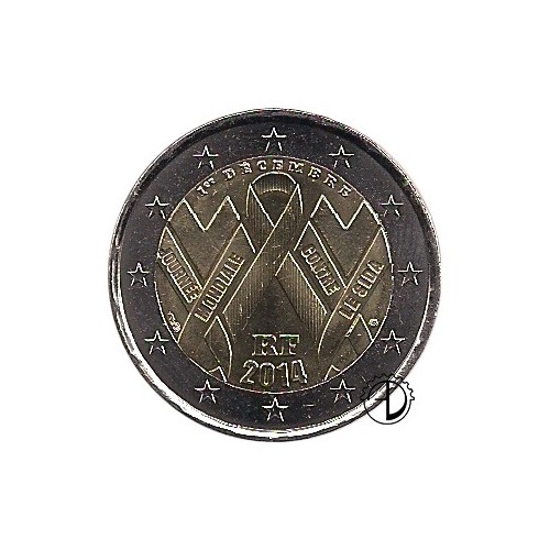 Francia - 2014 - 2€ AIDS