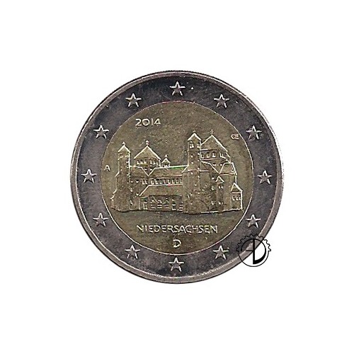Germania - 2014 - 2€ Chiesa di Hidelsheim