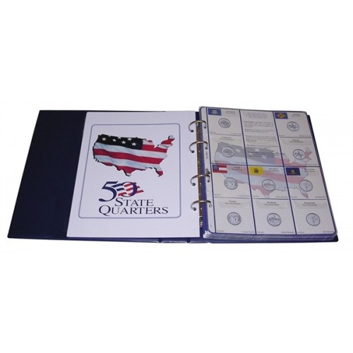 Raccoglitore e Custodia 1/4$ Stati