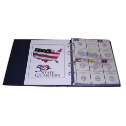 Raccoglitore e Custodia 1/4$ Stati