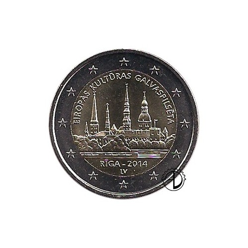 Lettonia - 2014 - 2€ Riga