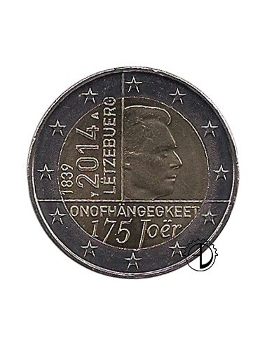 Lussemburgo - 2014 - 2€ Indipendenza