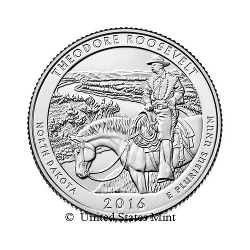 USA 1/4$ 2016 T. Roosvelt