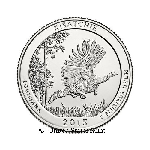 USA 1/4$ 2015 Kisatchie