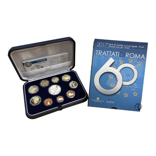 Divisionale Italia 2017 - 10 val. PROOF