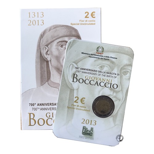 Italia - 2013 - 2€ Boccaccio in Blister