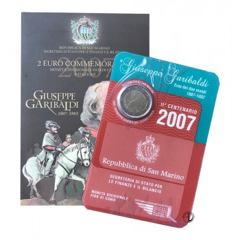 San Marino - 2007 - 2€ Garibaldi