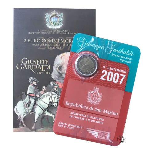 San Marino - 2007 - 2€ Garibaldi