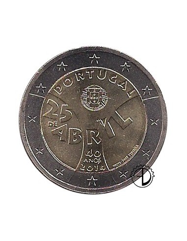 Portogallo - 2014 - 2€ Garofani