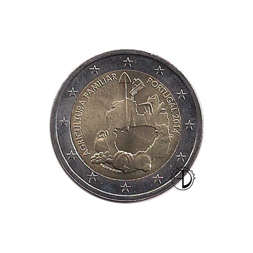 Portogallo - 2014 - 2€ Agricoltura