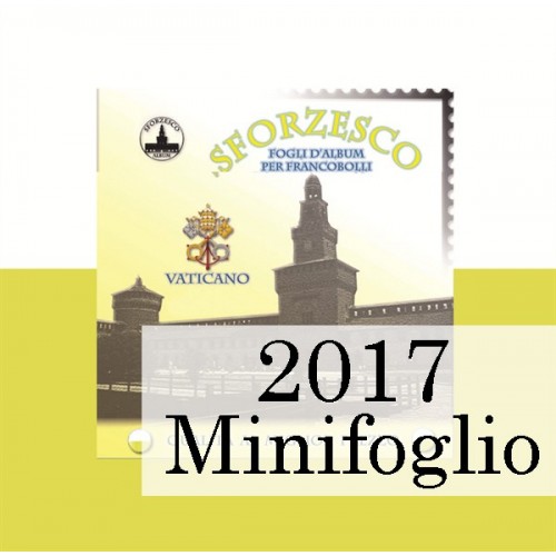 Fogli Vaticano 2017 MF Samogizia - Sforzesco