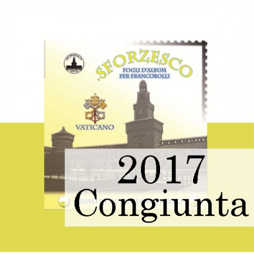 Fogli Vaticano 2017 MF Samogizia Lituania - Sforzesco