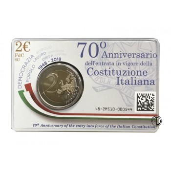 Italia - 2018 - 2€ Costituzione in Blister 2