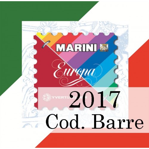 Fogli Italia 2017 Codici a Barre - Europa