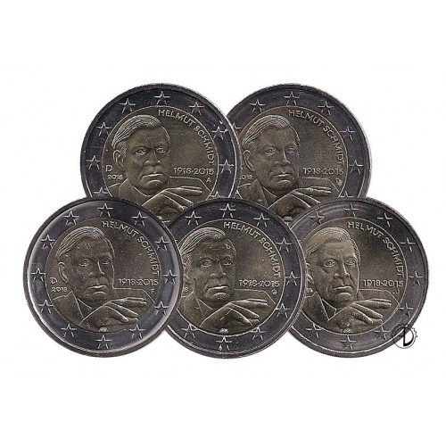 Germania - 2018 - 2€ Schmidt