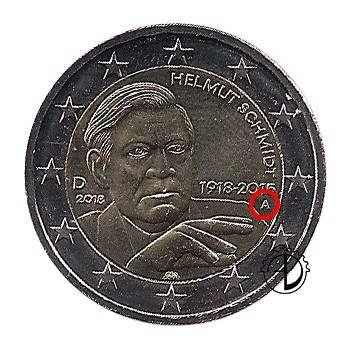 Germania - 2018 - 2€ Schmidt 2
