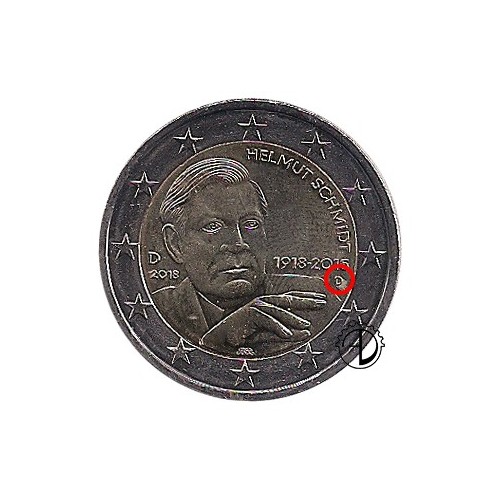 Germania - 2018 - 2€ Schmidt