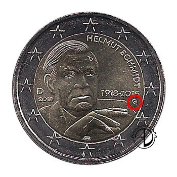 Germania - 2018 - 2€ Schmidt 2