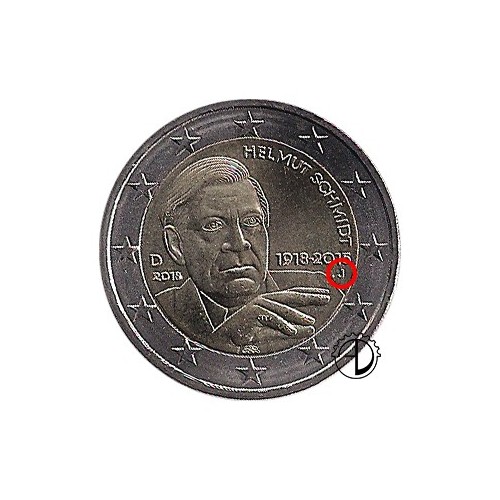 Germania - 2018 - 2€ Schmidt
