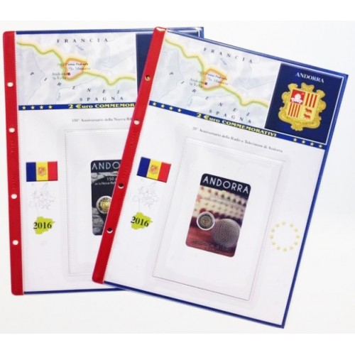Abafil Fogli 2€ Comm. 2016 Andorra