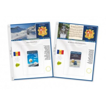 Abafil Fogli 2€ Comm. 2017 Andorra